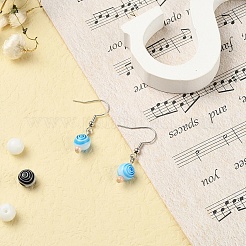 48шт стеклянные бусины миллефиори ручной работы LK-YW0001-02B