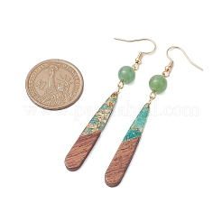 Серьги-подвески из нержавеющей стали 304&nbsp;EJEW-JE06029