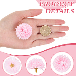 20 шт. украшения из цветов хризантемы AJEW-CN0003-07B