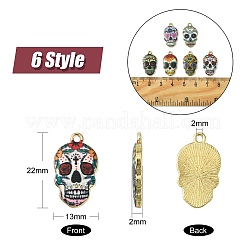 Подвески из эмали и сплава ENAM-CJ0001-37