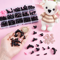 Наборы для самостоятельного изготовления кукольных глаз и носа&nbsp;DIY-WH0888-851B