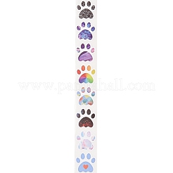 500 шт. наклейки на собачью лапу AJEW-S089-05