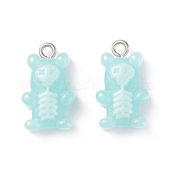 Подвески из непрозрачной смолы RESI-E011-01P