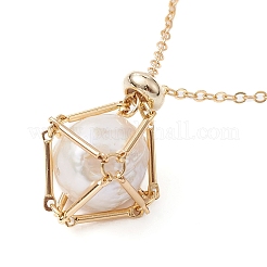 Латунный мешочек для макраме&nbsp;NJEW-JN04440-01