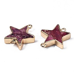 Соединители из натуральной имперской яшмы&nbsp;G-S359-331C