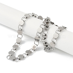 Не тускнеющие цепочки из нержавеющей стали 201 NJEW-I127-05P