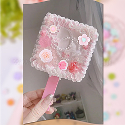 300шт 6 стиля непрозрачные кабошоны из смолы&nbsp;CRES-SC0003-19