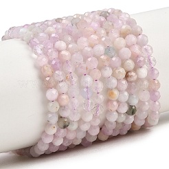 Природные кунцит бисер нитей&nbsp;G-P612-C-4mm-01