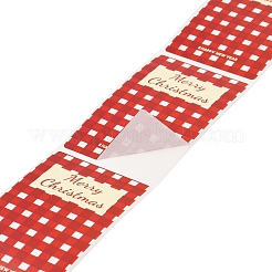 200 шт. самоклеящиеся бумажные наклейки на рождественскую тематику DIY-M070-02C