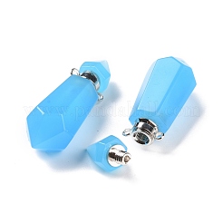 Подвески из граненого стекла в виде флакона духов GLAA-G080-01F-P