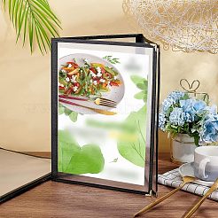 Держатели для меню из пвх&nbsp;AJEW-WH0300-01E