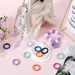 16 шт. окрашенное распылением кольцо пружинного затвора из сплава FIND-SC0012-72