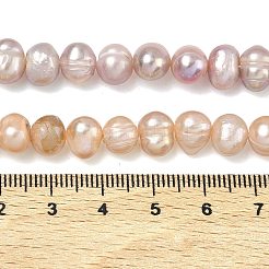 Нити из натурального культивированного пресноводного жемчуга&nbsp;PEAR-L034-10C