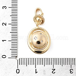 Natürlichen Tigerauge Anhänger&nbsp;KK-G553-04G