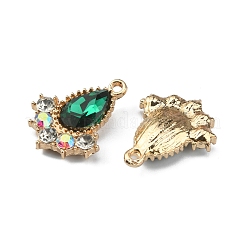 Стеклянные стразы подвески&nbsp;FIND-TAC0017-07LG-10