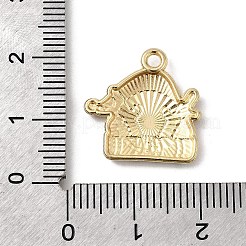 Рождественские эмали сплава подвески&nbsp;FIND-H055-17B-G01