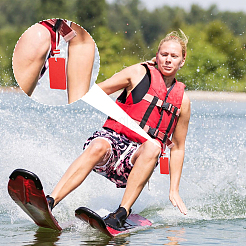 12 шт. двухцветные подвесные брелоки из ЭВА&nbsp;KEYC-FH0001-72