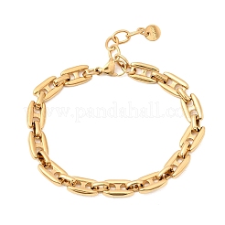 Bracciali a catena in acciaio inossidabile 304 per donna&nbsp;BJEW-G784-01G-02