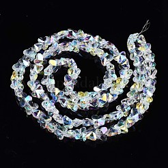 Гальванизируйте прозрачное стекло бисер нитей&nbsp;EGLA-N002-20A-B01