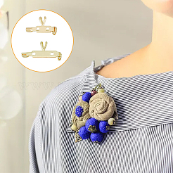 12 шт. 6 шт. штифты для задней перекладины из сплава с петлями FIND-FH0007-07