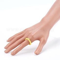 Anelli elastici con perline heishi fatti a mano in argilla polimerica&nbsp;X-RJEW-JR00331