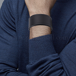 Браслеты из телячьей кожи с плоскими краями&nbsp;BJEW-WH20007-09C