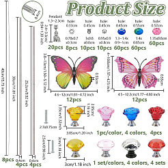 Kit de piquets de jardin en perles à faire soi-même&nbsp;DIY-OC0015-63