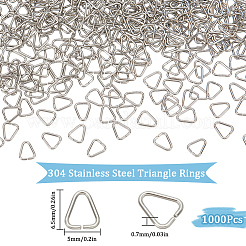 Треугольные кольца из нержавеющей стали 304 STAS-SP0001-80B