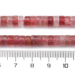 Природного кварца клубники нитей бисера G-Z006-C50