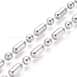 Chaînes à billes en acier inoxydable 304 anti-ternissement&nbsp;CHS-L024-025B