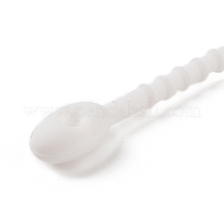 Силиконовые кабельные стяжки овальной формы&nbsp;AJEW-C034-03