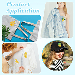 8 шт. полиэстеровые нашивки на одежду&nbsp;PATC-MA0001-39