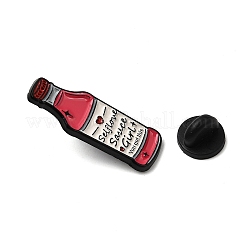 Spille smaltate a forma di bottiglia di salsa selflove girl&nbsp;JEWB-I064-04EB-02