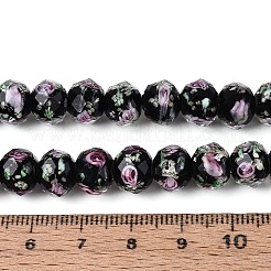 Бусы лэмпворк ручной работы&nbsp;LAMP-N037-01A