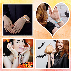 Set zum Basteln von Halloween-Armbändern&nbsp;DIY-SC0021-94