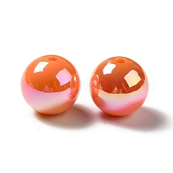 УФ-покрытие радужными переливающимися акриловыми бусинами&nbsp;X-PACR-D070-01L