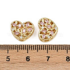 Многожильные звенья из латуни с паве из кубического циркония ZIRC-F145-10G-02