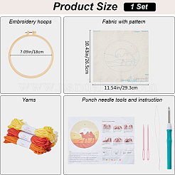 Стартовые наборы для вышивки перфоратором DIY-WH20007-13A