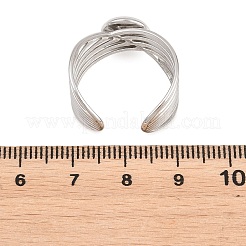 304ステンレス鋼オープンカフリング部品  ラウンドベゼルカップリングセッティング  ステンレス鋼色  12.5mm  19mm  トレイのサイズ：8mm&nbsp;STAS-F366-06A-P