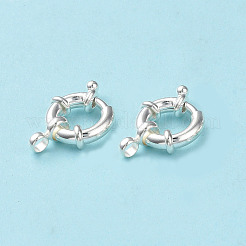 Экологически чистые латунные пружинные кольцевые застежки KK-D082-02S-B