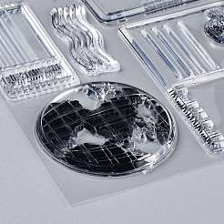 Пластиковые штампы X-DIY-M010-A01