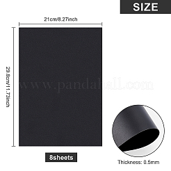 8 лист ПВХ рамы защитная пленка листы&nbsp;AJEW-BC0001-74C