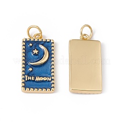 Подвески из латуни с эмалью в стойку&nbsp;KK-B060-01G