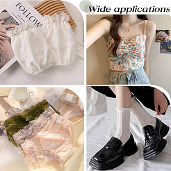 25 м нейлоновой эластичной кружевной отделки пико OCOR-GF0003-75A