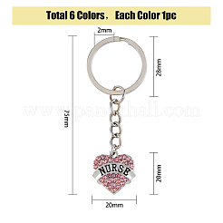 Брелок на тему медсестры KEYC-PH01457