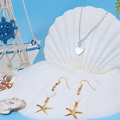 2 нить бусин из натуральных пресноводных ракушек&nbsp;SSHEL-CA0001-03