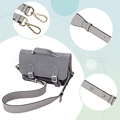 Регулируемые ручки для сумок из воловьей кожи FIND-WH0290-05G-02