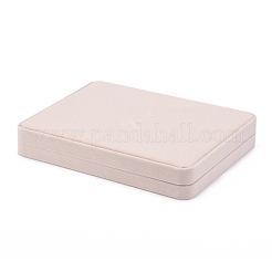 Прямоугольные бархатные ожерелья VBOX-D009-01