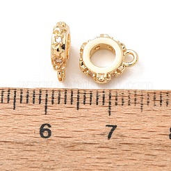 Fianzas de tubo de circonio cúbico micro pavé de latón&nbsp;CU-F942-18G