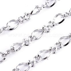 Цепи Figaro из нержавеющей стали 304&nbsp;CHS-I001-09P-01